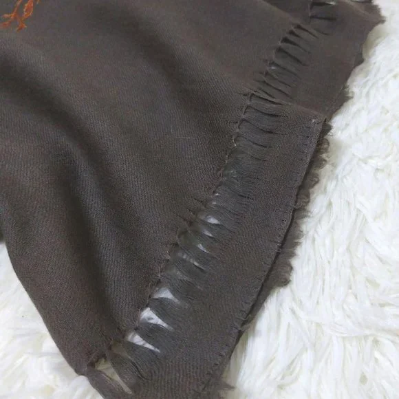 Large-size stole Patterned　 - Picture 3 of 6